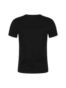 1Tee Camiseta para Hombre Dentro - Negro - Ver 3