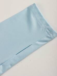 两件套春季性感印花拉链外套和裤子套装，假日装扮 - 藍色 - 查看 6