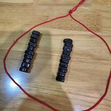 Juego de imanes, juego magnético con cuerda, ajedrez magnético con piedras, para 2 jugadores, tiempo de juego de 10 minutos, juegos de mesa