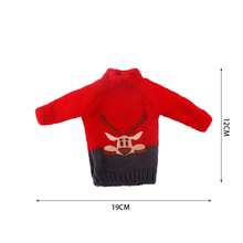 25-30cm娃娃衣服 圣诞精灵娃娃毛衣 各种款式圣诞针织毛衣 时尚流行娃娃衣服（不含娃娃） - 彩色 - 查看 19