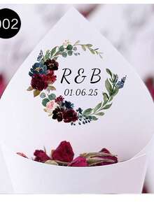 30Pcs Of Set DIY Wedding Cone For Petal Toss, Personalized Confetti Cones, Custom 17 Styles White Paper Cone For Bridal Shower Party Decoration, Multi-Functional, Anti-Mold, Ornamental, Reusable, Exquisite, Stylish, High-Quality, Adorable, Modern, Custom, Unique, Personalized, Son, Daughter, Kids, Kitchen, Dining Room, Bedroom, Office, Living Room, Home, Garden, Tea Room, For Anniversaries, For Birthdays, For Housewarming, For Graduation, Gala Night, Customized Gift Wrap Boxes, Chic Autumn