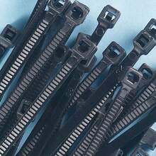 100/200/300/400 piezas Bridas de nailon negras, surtido de tamaños (12+10+8+6+4) pulgadas, bridas de nailon negras multiusos con autobloqueo, bridas de plástico premium, adecuadas para el hogar, la oficina, el jardín y el taller