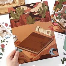 Large Size Decorative Stickers, Fun DIY Miniature Scene Stickers