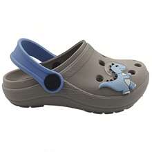 Children's Slippers For Boys And Girls With 3D Capybara Designs - Dino Gray - Ver 9