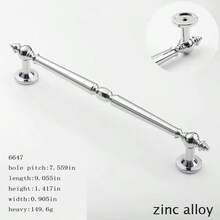 High End Door Handles, Wardrobe Door Handles, Zinc Alloy Door Handles, Drawer Door Handles, And Single Hole Handles Can Be Freely Matched