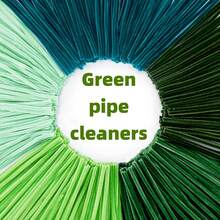 500 Pieces Coloful Pipe Cleaners, Chenille Stems, Craft Supplies Multicolor Chenille Stems For Art&Craft Christmas DIY Projects