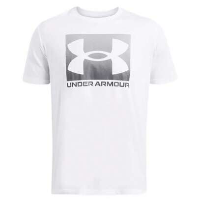Under Armour Boxed Men's Sports Short Sleeve White