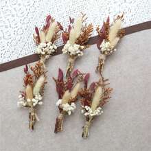 6/12/20 Mini Dried Flowers Ivory Dry Flowers, Natural Gypsophila Branches For Wedding, Home Table Vase Decor, DIY Wreath Floral, Fall Thanksgiving Autumn Decoration