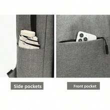 kikilove Wysokiej klasy męski plecak o dużej pojemności, pomieści laptopa, niezbędne rzeczy w podróży i do pracy, zaprojektowany z myślą o podróżach służbowych, dojazdach do biura, podróżach i szkole. Idealny dla mężczyzn poszukujących stylowej i funkcjonalnej torby do pracy, podróży lub codziennego użytku.