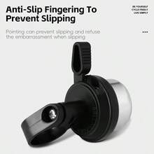 Timbre de bicicleta con sonido melódico fuerte, timbre de bicicleta clásico y mini para niños y adultos, bocina para bicicleta de carretera, montaña y scooter
