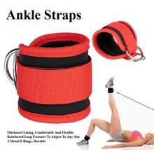 Hip Fitness Ankle Straps Adjustable Gym Leg Strength Workouts With Buckle Sports Guard Abductors For Gantry Training Butt Device