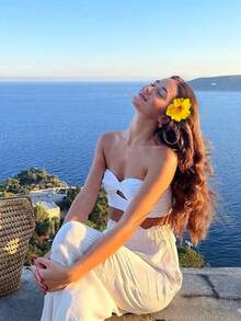 3个夏威夷花朵发夹，人造花朵发夹，芙蓉花发夹，莲花发夹，适合假日海滩派对、夏季热带花朵发饰、婚礼派对、送给女孩的礼物、母亲节礼物、爪夹、发夹、头饰、发卡 - 彩色 - 查看 4