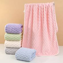 Set di asciugamani in pile di corallo soffice e spesso per la casa, asciugamano per il viso per adulti per uso domestico