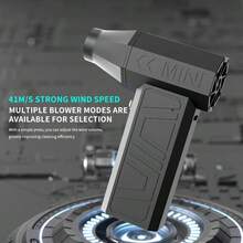 Jet Dry Blower 130000RPM Jet Fan CordlessJet Fan Blower Jet Dry Blower For Car Camping,BoostsFan Small Blower Upgrades For Pc Laptop Keyboard& Removal - Multicolor - View 3