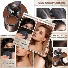 Root Cover Up Powder Root Touch Up Hairline Shadow Powder Gray Hair Cover UpDark Brown
