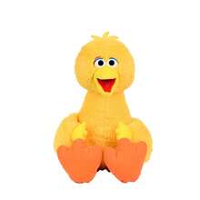 Sesame Street 14-Zoll-Plüschtier der Sesamstraße, offizielles Plüschtier, bezaubernde Puppen von Elmo/Krümelmonster/Big Bird, weiches Kissen, bezaubernde Schlafpuppen für Trost und Gesellschaft, perfektes Geburtstagsgeschenk für Kinder/Freunde