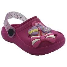 Children's Slippers For Boys And Girls With 3D Capybara Designs - Lazo rosa - Ver 4