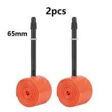 28g Ultra-leichter Fahrrad-Schlauch, TPU-Material, leichter Fahrrad-Schlauch mit französischem Ventil, geeignet für Rennrad, kompatibel mit Felge, Scheibenbremse, Reifen