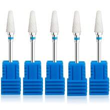 Bộ 5 hoặc 10 dụng cụ cắt gốm, mũi khoan móng, dụng cụ mài móng gel, dụng cụ loại bỏ lớp biểu bì, bộ giũa móng điện, phụ kiện - Nhiều màu - Xem 31