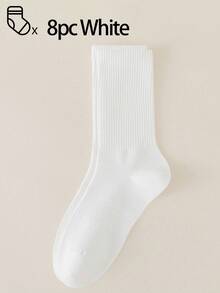 40只/30只/24只装男女通用舒适运动袜，适合运动和训练，女士长袜，适合休闲和商务穿着，抗菌、柔软、黑白配色，防臭、吸湿排汗、轻便透气，适合秋冬季节，另有20只/10只/8只/6只/4只/2只装可选。透气性极佳。 - 彩色 - 查看 58