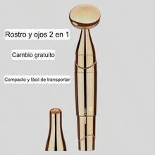 Masajeador facial y ocular dos en uno/masajeador de mascarilla/masajeador de cuerpo completo - Dorado - Ver 10