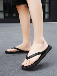 Men's Comfortable, Lightweight, Personalized Slippers, Beach Flip Flops, Non-Slip Sandals, Summer