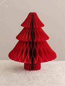 1 pièce Ornement d'arbre en forme de nid d'abeille de 9,9 cm pour le festival de Noël, décoration de Noël, décoration de papier en nid d'abeille pour arbre de Noël, décoration de fête de Noël, décoration de table de Noël, fête du Nouvel An, décoration d'ambiance du festival de Noël, convient pour la décoration de Noël, le salon, la chambre, le bureau, les cadeaux de Noël, les cadeaux de fête (avec une lanière), décoration hivernale de la pièce