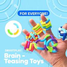 7PCS Quiet Twisty Fidget Toys – Squeeze, Twist, And Spin – Multicolored Sensory Toys For Kids And Adults, Stress Relief Toys & Educational Tools For Classroom,Alternative Gifts - 7 chiếc - Xem 5
