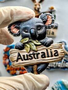 1个世界文化3D冰箱贴，印有9个国家地标，例如日本和服、加拿大枫叶、自由女神像、甲虫等。采用高饱和度树脂压花工艺，精准再现文化符号。双尺寸标记（标准尺寸6.5厘米/2.55英寸），带有樱花烫印和彩虹路标等细节，彰显收藏品质。是旅行纪念品市场和文化收藏产品的理想之选。 - 彩色 - 查看 9