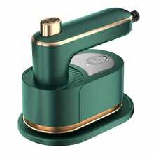 OBOVAY 专业熨斗 CY-601 | 专业手持式蒸汽熨斗，强劲蒸汽，大容量水箱，支持平熨/悬挂熨烫，干湿两用，适用于各种面料，220-240V，欧标插头，包含熨烫配件，家用熨烫，时尚耐用，无需电池