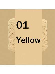 1/3 件 T 恤纱线,机织面料针织纱线,用于钩编和编织包、靠垫、玩偶、手工艺品钩编项目 - 彩色 - 查看 63