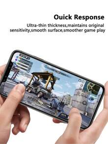 4 Stück hochauflösende, klare gehärtete Glas Bildschirmschutzfolie, Vollflächenabdeckung, einfache Installation, blasenfrei, kratz- und bruchfest, kompatibel mit Apple/Transsion/, perfektes Geschenk für Geburtstag/Familie/Freunde/Freund/Freundin, Bildschirmschutz-Grundausstattung, geeignet für täglichen Schutz, Büro, Zuhause, Handy Zubehör, wasserdicht, stoßfest, kratzfest