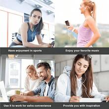 Wired In-Ear Headphones With Lightning Connector, Compatible With IPhone/IPad Lightning Port [Bluetooth Function Required] - White - View 7