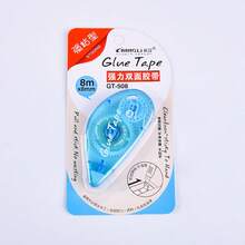 1 Piece Of 8m*6mm Double-Sided Tape, Dot Pattern Decorative Notebook Tape, Suitable For Manual DIY Photo Album Photo Traceless Adhesive Tool Sticker Fixed Crafts Office Learning Handicraft, Scrapbook Paper, Collage, Album, School Supplies, Back To School