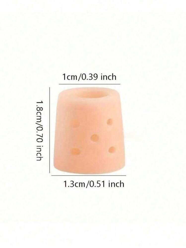 2/4/6/10/20pcs Breathable Perforated Toe Sleeves, Silicone Toe Caps, New Material, Anti-Callus (For Small Toes), Silicone Toe Sleeves (For Overlapping Big Toes), Protective Covers, Toe Separator, Gift For Parents, Protective Covers, Suitable For Running, Hiking, Skating, Dancing - Soft & Elastic, Hand Washable, Toe Sleeve Design Foot Care - Multicolor - View 11