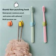 Thumb Hook Hub, And Cute Data Storage And Organizer, Desktop Tidy-Up, Thumb Sticky Hook For Office, Dorm And Home Use Cable Organizer Charger Accessories