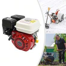 SanBouSi Multi-Use Engine 4-Stroke Engine 7.5HP Gas Engine Gasoline Powered - Red - View 2