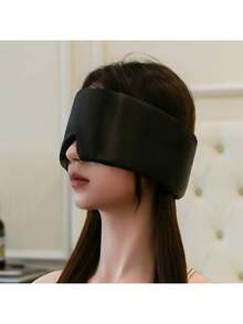 1个/2个装100%桑蚕丝奢华男女通用睡眠眼罩，可水洗重复使用，透气遮光，可调节，提供极致睡眠体验，适用于卧室、旅行、办公室、学校等场合，是馈赠家人、同事和朋友的理想礼物，眼罩可完全遮盖双眼，是旅行必备品。 - 多色 - 查看 9