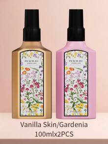 PEACH JO+ 100ml 茉莉、栀子花、铃兰花香喷雾，衣物除臭喷雾，适合母亲节、情人节、圣诞节