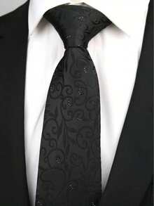 1pc Men's Premium Fashion Casual Necktie, Suitable For Daily Wear, Weddings, And Parties - A - View 8