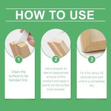 Multi-Purpose Adhesive Liquid Glue Patch, Seamless Waterproof, Multi-Functional Oil-Based Transparent Solvent Glue - Grey - View 5