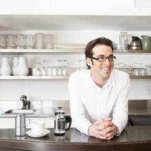 Cafetera de prensa francesa con vidrio de borosilicato, mango de agarre suave, 1000ml, negro - Pago - Ver 11