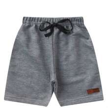 Kit C/ 4 Bermudas Para Menino - Moletinho de Algodão - Kit Sortido Com 4 Cores Diferentes