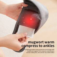 1PC Electric Heating Ankle Protection 5-Speed Charging Graphene Thermal Protection Ankle Wrist Joint Electric Hot Compress Massager