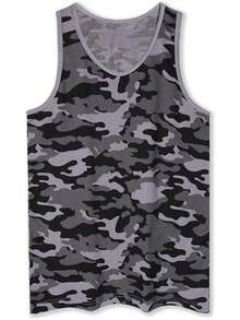 Camo gris con encuadernación en contraste