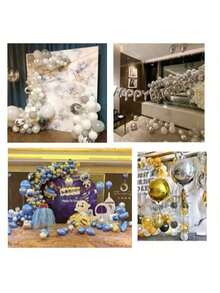 100 pièces/rouleau Pastilles de colle transparentes double face pour décoration de mariage et d'anniversaire, ruban adhésif transparent double face pour scrapbooking, artisanat, journal, rentrée scolaire, Noël, cadeaux de fête