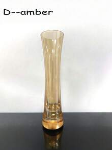 1pc Slender Waist Glass Cup, Transparent European Style Creative Champagne Flute, Luxury High Stem Juice Beverage Cup, Craft Beer Glass, Suitable For Home Gatherings, Graduation, Engagement, Wedding, Party, Holiday Champagne/Wine Glass