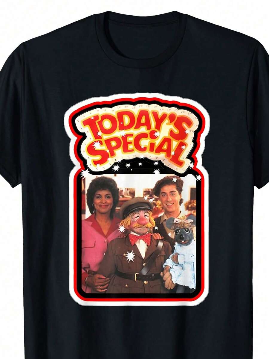 Camiseta gráfica retro de los 80 de los canadienses de hoy - 220g de peso pesado, 100% algodón, suave y cómoda, camiseta para todas las estaciones con diseño impreso en 3D vintage, ajuste regular de manga corta, lavable a máquina (S-XXL) - regalo perfecto para amigos y familiares, ropa de estilo juvenil, diseño nostálgico, material elástico, tela transpirable - Negro - Ver 1