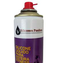 dafocacom.br Spray de Silicone para Esteira e Equipamentos Fitness em Geral 300ml Paulista - Preto - Visão 5