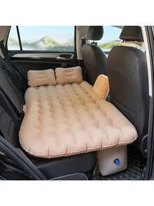 1 Set verstärkte Auto Luftmatratze, abnehmbares Rücksitz Reisebett für SUV/Limousine, 135cm*75cm faltbar